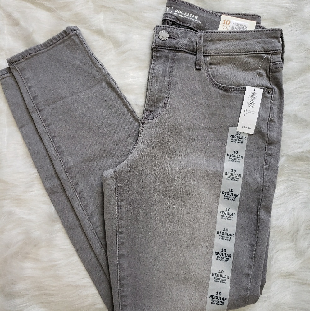 Old Navy Midrise Rockstar Skinny Jeans 🖤